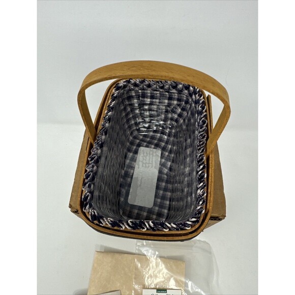 Longaberger CC 1996 JW Miniature Market Basket Combo MANY FAMILY SIGNATURES New - Picture 11 of 15